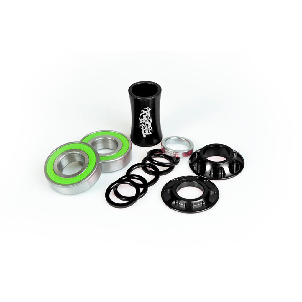 Total BMX Team Mid Bottom Bracket Kit 19mm - Black