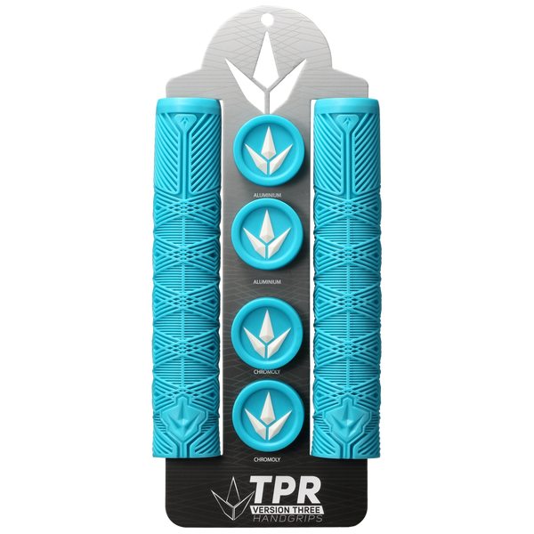 Envy Handgrips V3 (TPR) - Teal (Pair)