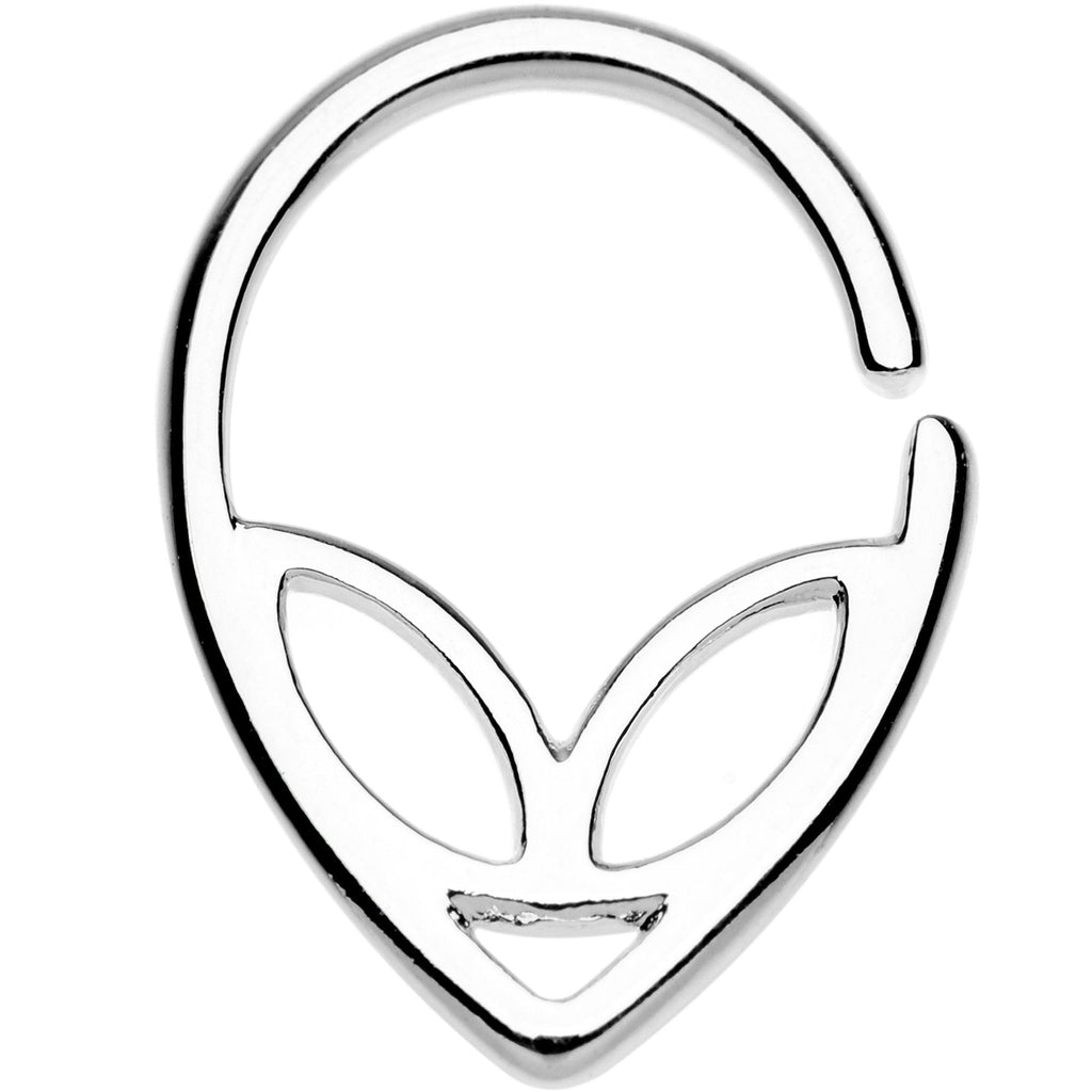 BodyCandy 16G 5/16 Heart of the Galaxy Septum Ring Pack Set of 3 — detail and construction