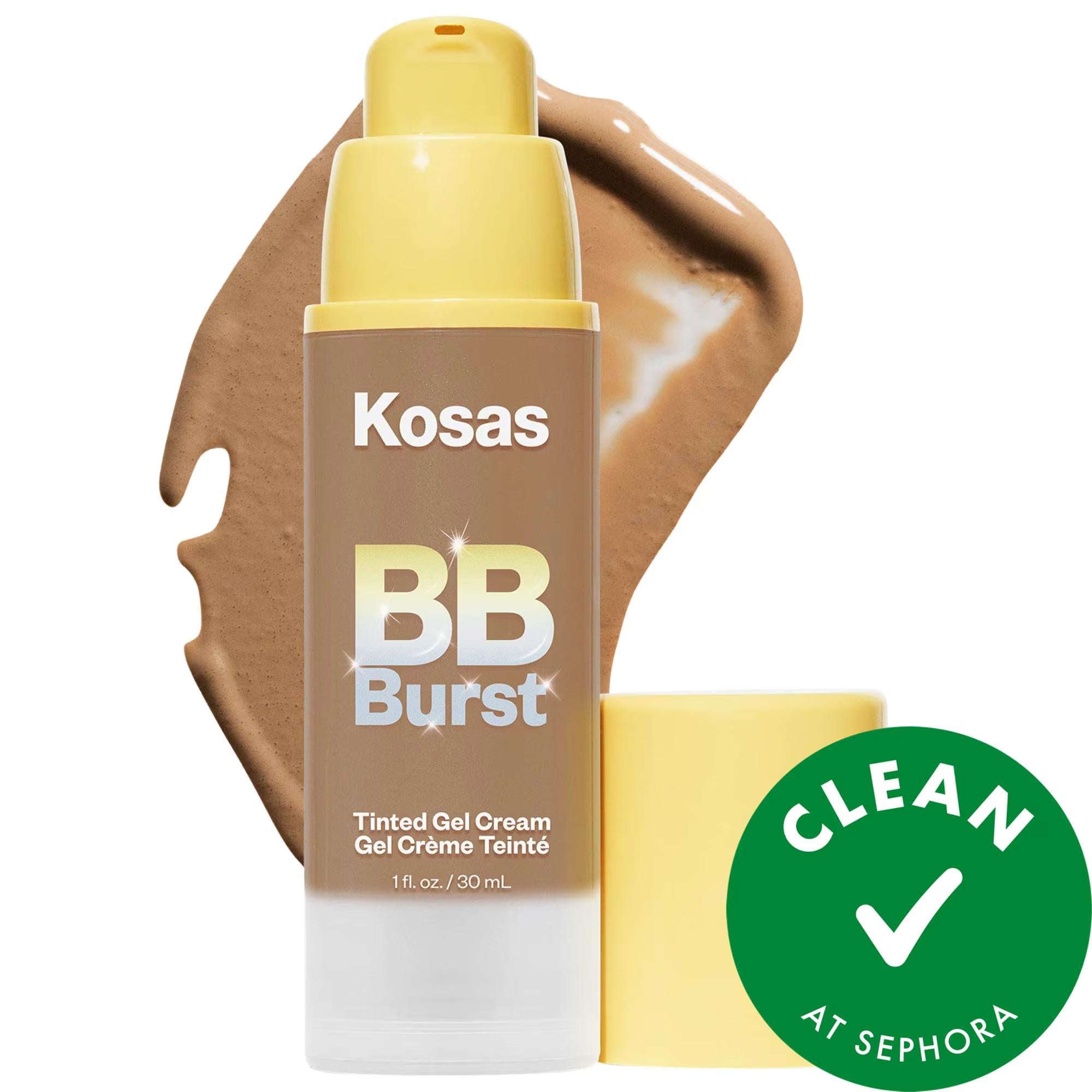 BB Burst Tinted Moisturizer Gel Cream with Copper Peptides - Hydrating, Natural Coverage for Sensitive Skin