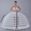 White Petticoat for Costumes and Bridal Gowns, Crinoline – Bridal Port