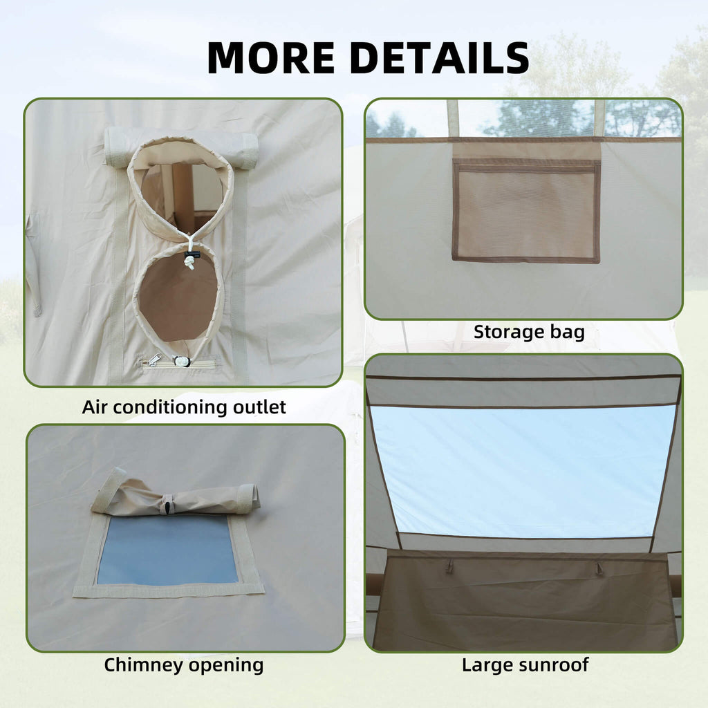 Trailora 4-Season Outdoor Inflatable Blow Up Camping Tent With Air Pump [4-6 People] (SAK46821) – SAKSBY WHOLESALE, view 8