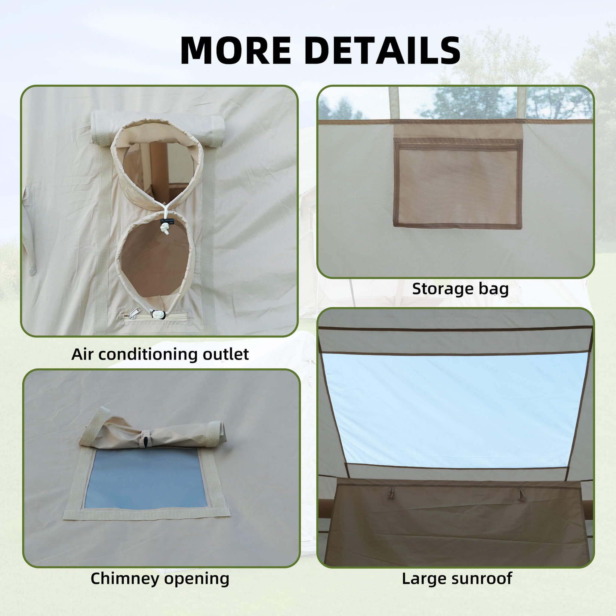 Trailora 4-Season Outdoor Inflatable Blow Up Camping Tent With Air Pump [4-6 People] (SAK46821) – SAKSBY WHOLESALE, view 8
