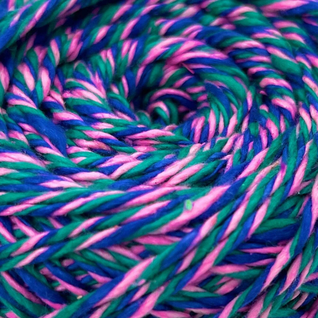 Darn Good Yarn Triple Twist DK Weight Recycled Silk Yarn — detail shot 7
