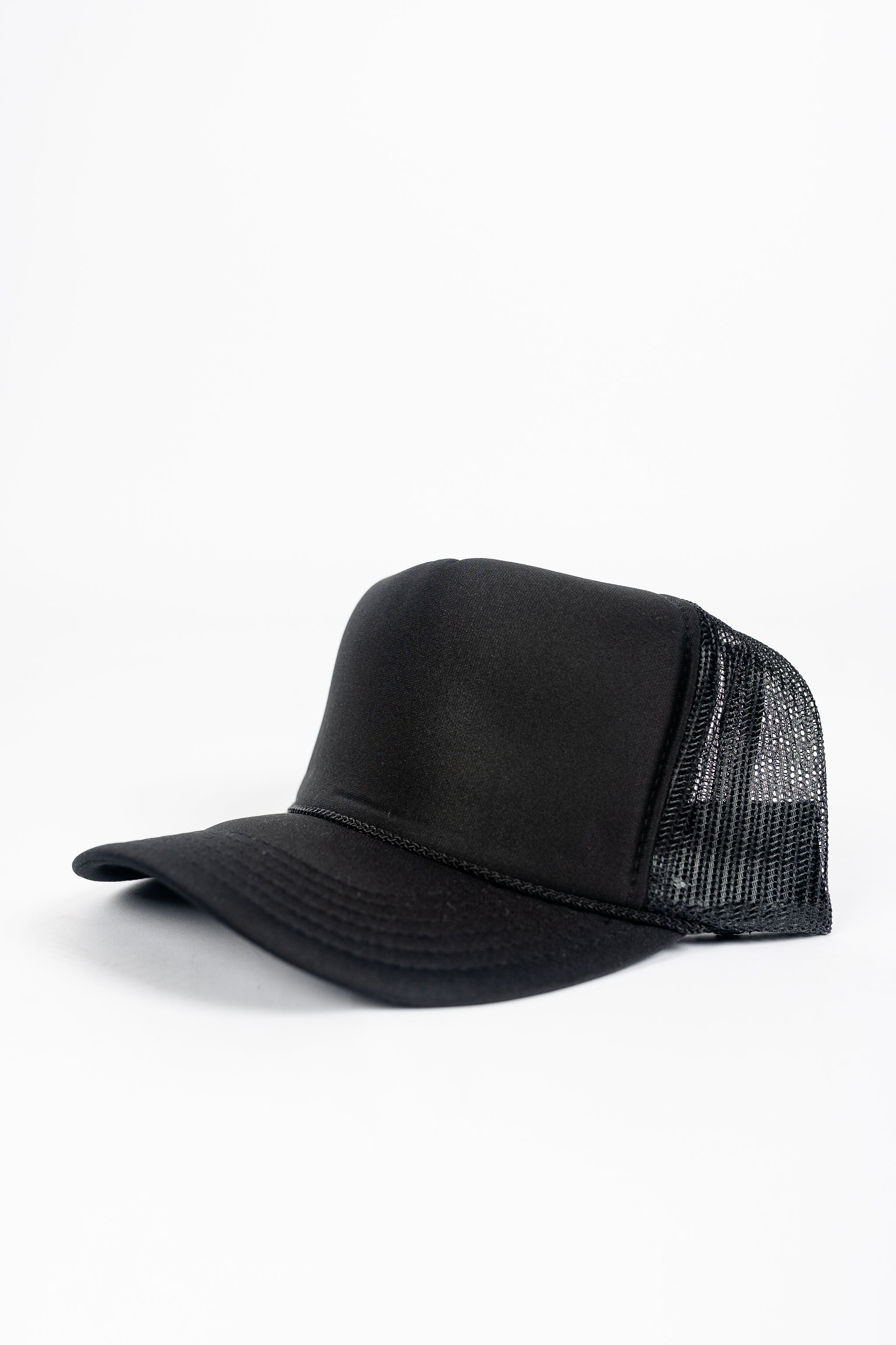 Superline Trucker Hat — construction detail
