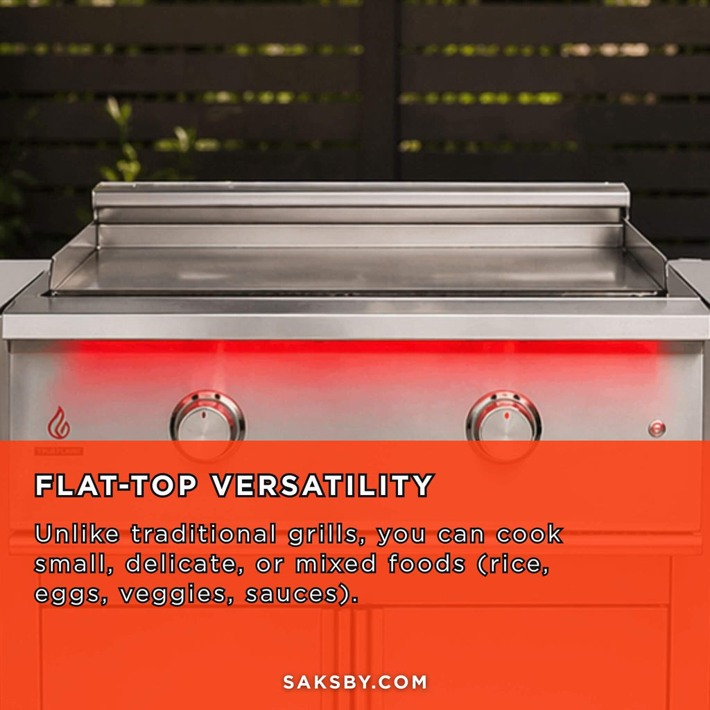TrueFlame 30" Freestanding Gas Griddle Grill With Cart [TFG30] (SAK89234) – SAKSBY WHOLESALE, view 4