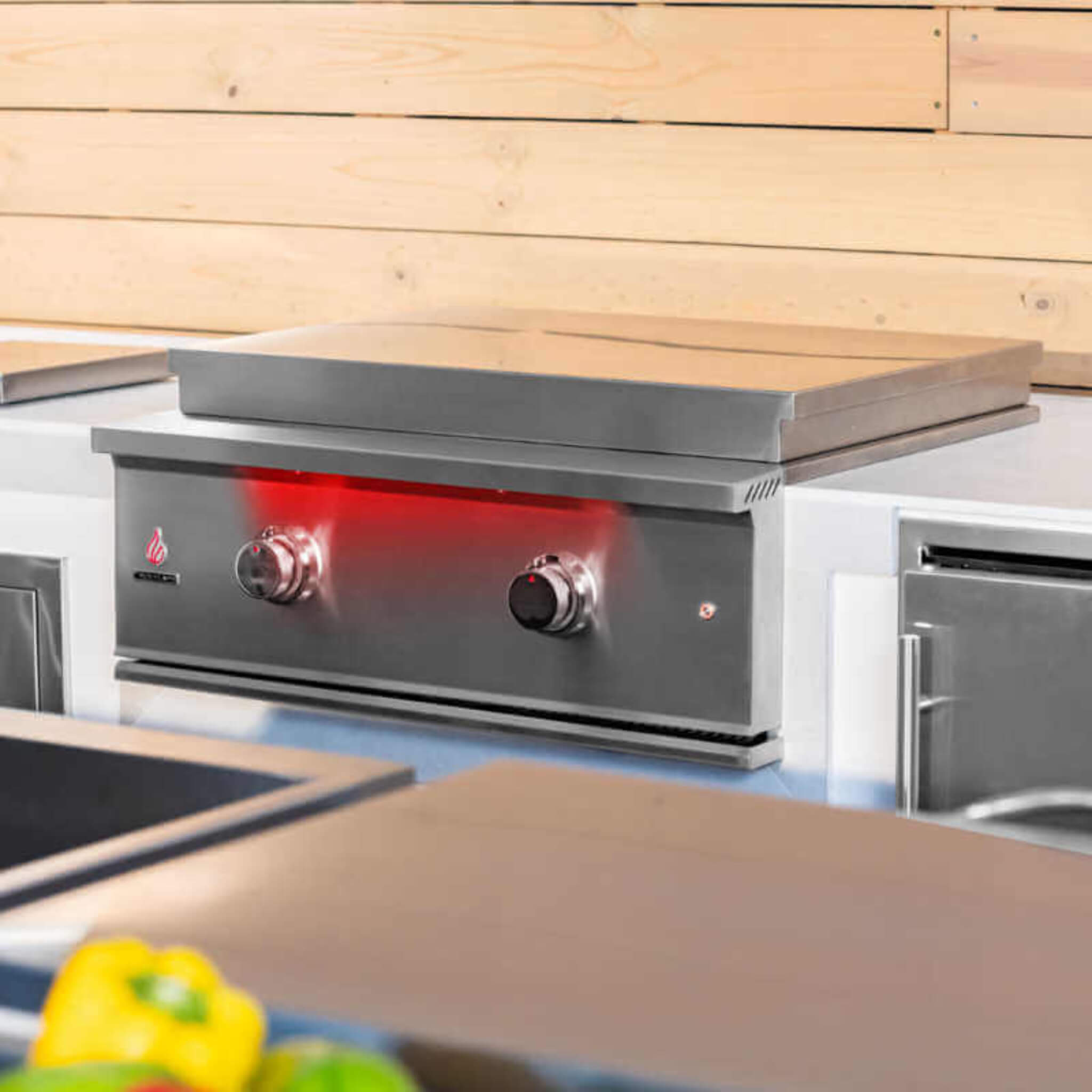 TrueFlame 30" Premium Built-In Stainless Gas Griddle Grill [TFG30] (SAK85362) – SAKSBY WHOLESALE, view 7