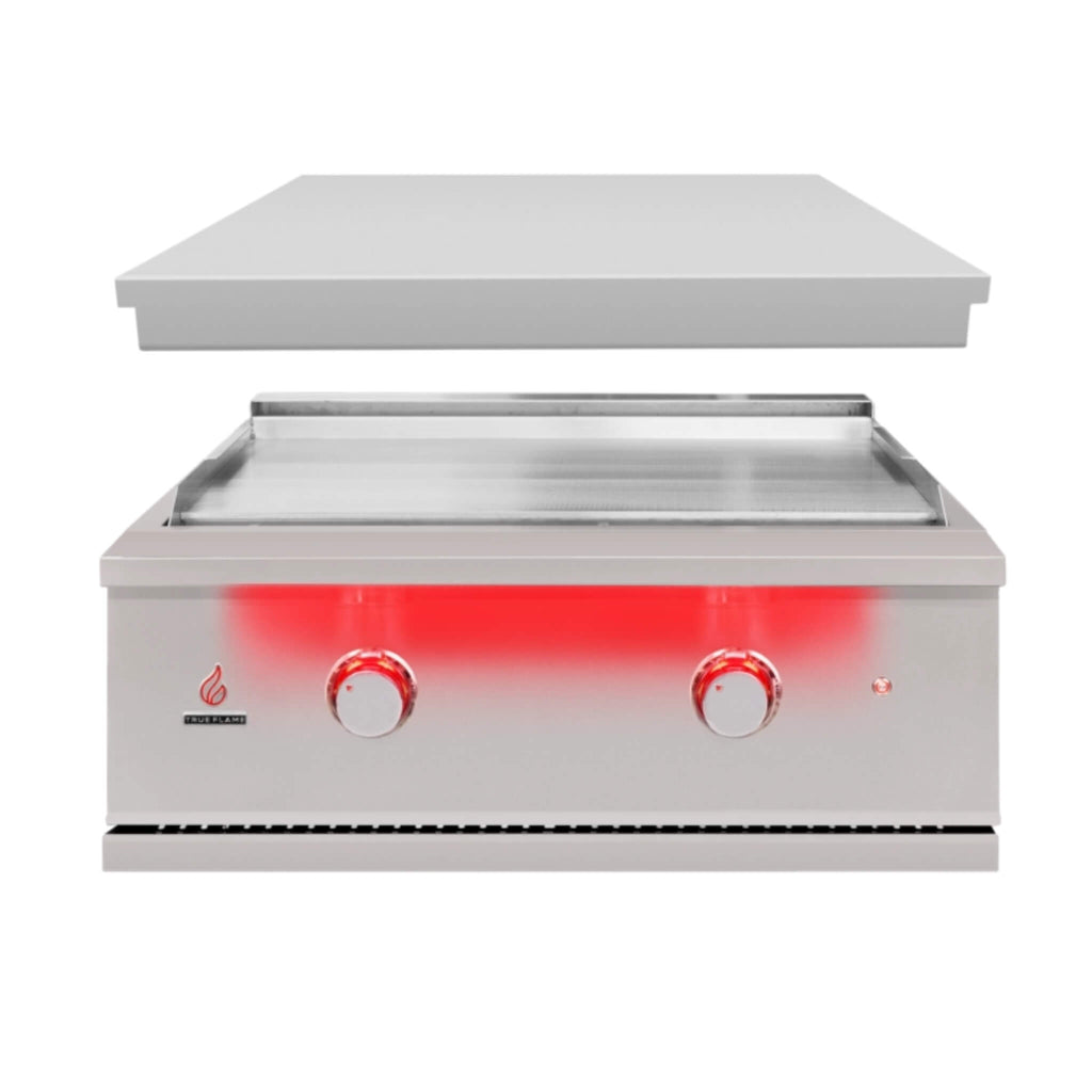 TrueFlame 30" Premium Built-In Stainless Gas Griddle Grill [TFG30] (SAK85362) – SAKSBY WHOLESALE