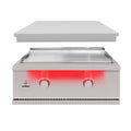 TrueFlame 30" Premium Built-In Stainless Gas Griddle Grill [TFG30] (SAK85362) – SAKSBY WHOLESALE