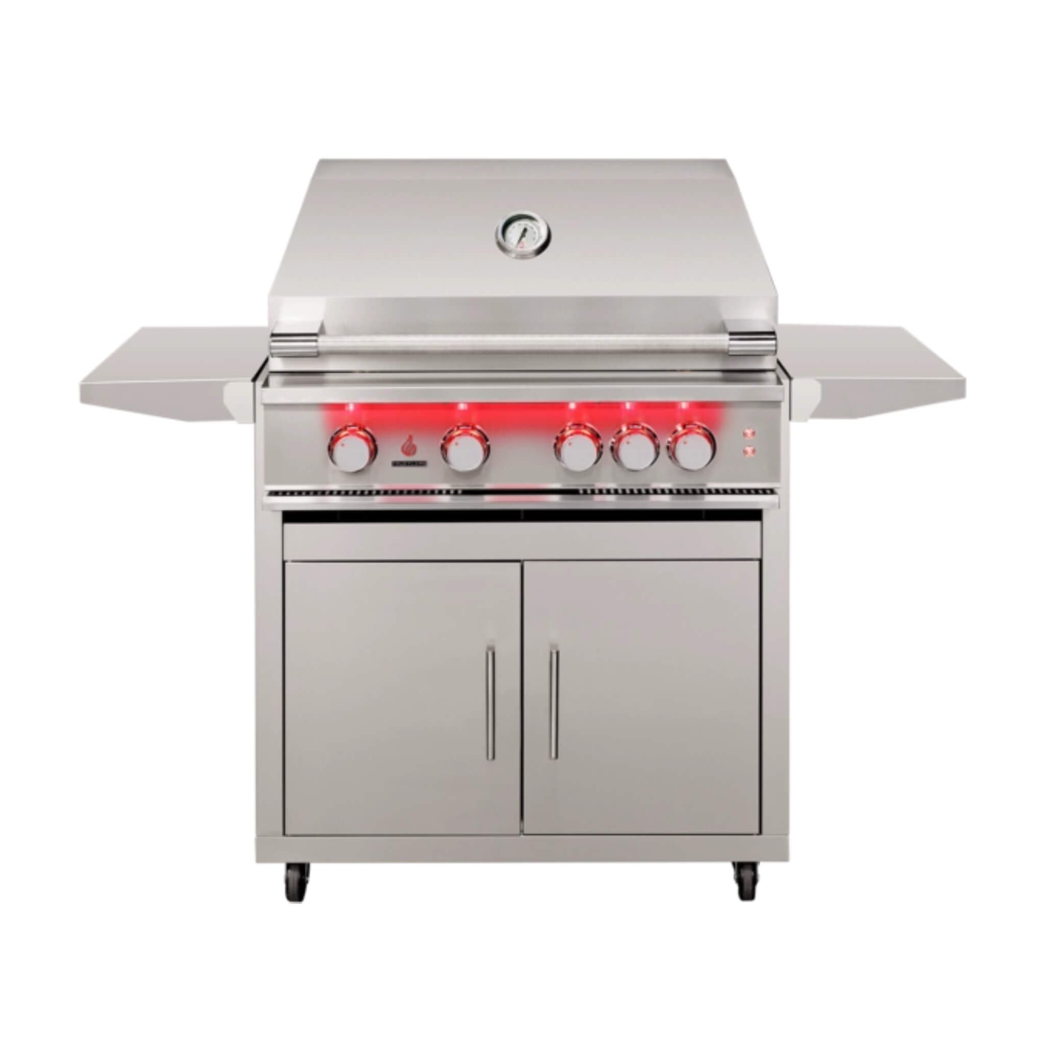 TrueFlame Built-In Stainless Steel Freestanding Gas Grills With Deluxe Cart [TF25/32/40] (SAK76845) – SAKSBY WHOLESALE, view 