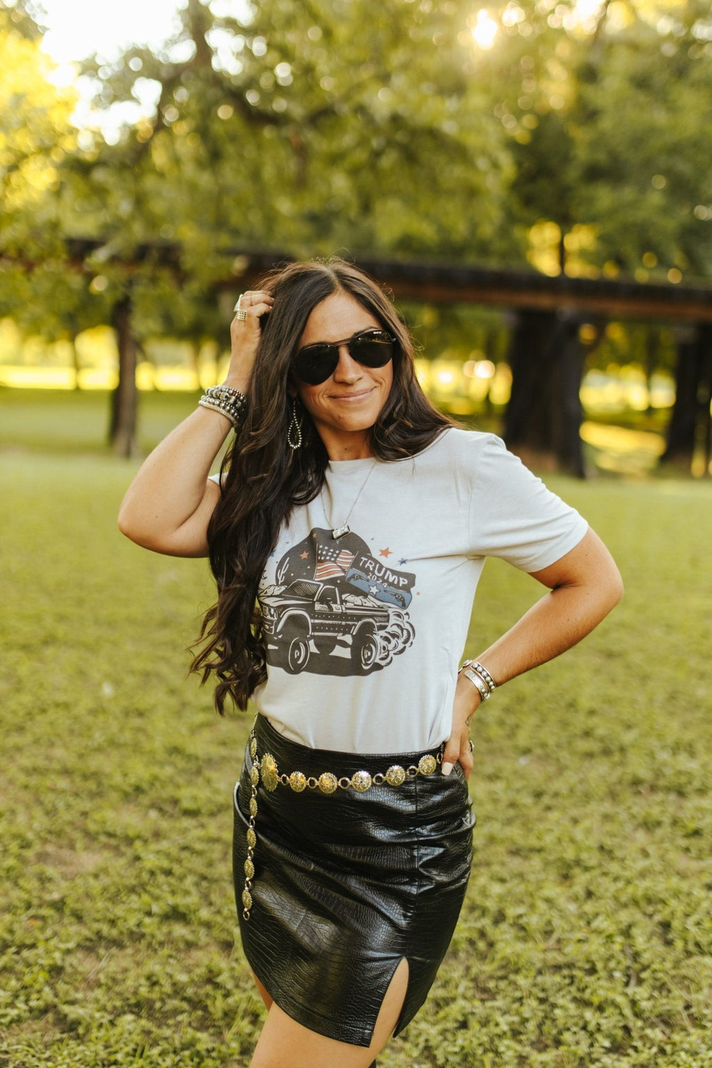 Wild Junkie Trump Truck Graphic Tee — graphic tees category context