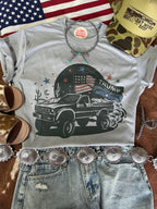 Wild Junkie Trump Truck Graphic Tee — main product shot