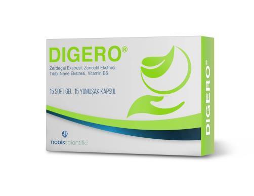 Digero Turmeric Supplement Capsules - Anti-Inflammatory Support, Natural Wellness Product, 15 Count