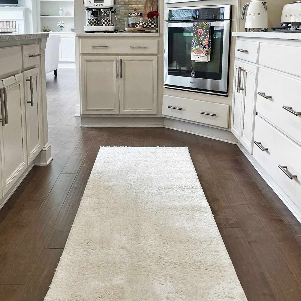 Judy White Washable Area Rug - Clearance – Boutique Rugs, view 16