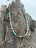 Wild Junkie Turquoise And Blush Beaded Necklace — main product shot