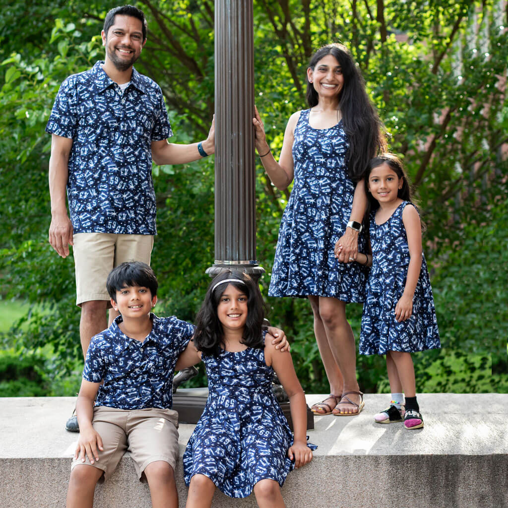 Princess Awesome & Boy Wonder Adult Twin Prime Numbers Sleeveless Dress with Pockets — lifestyle context