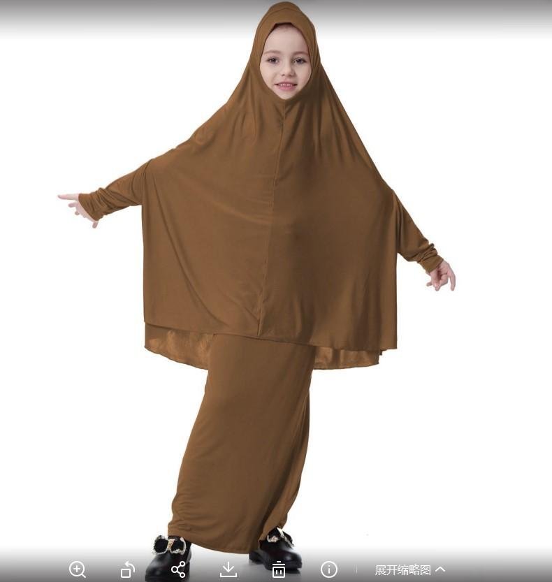 Mariam's Collection Mariam's Collection Two Piece Jersey Kids Jlibab (MJ007) — main product shot