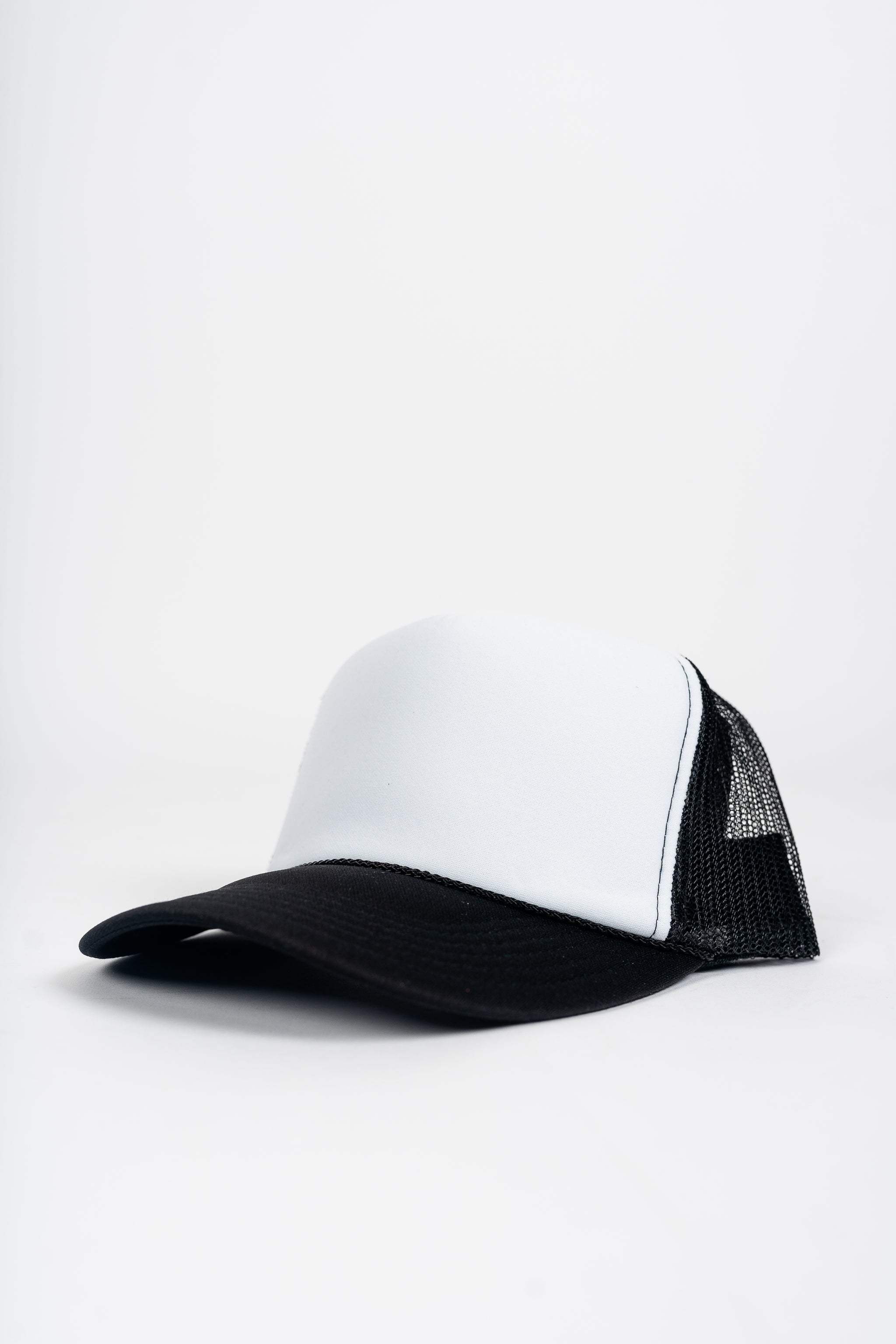 Superline Superline Two Tone Trucker Hat — construction detail