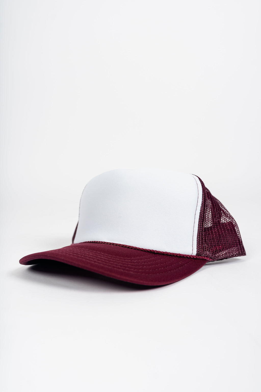 Superline Two Tone Trucker Hat — lifestyle context