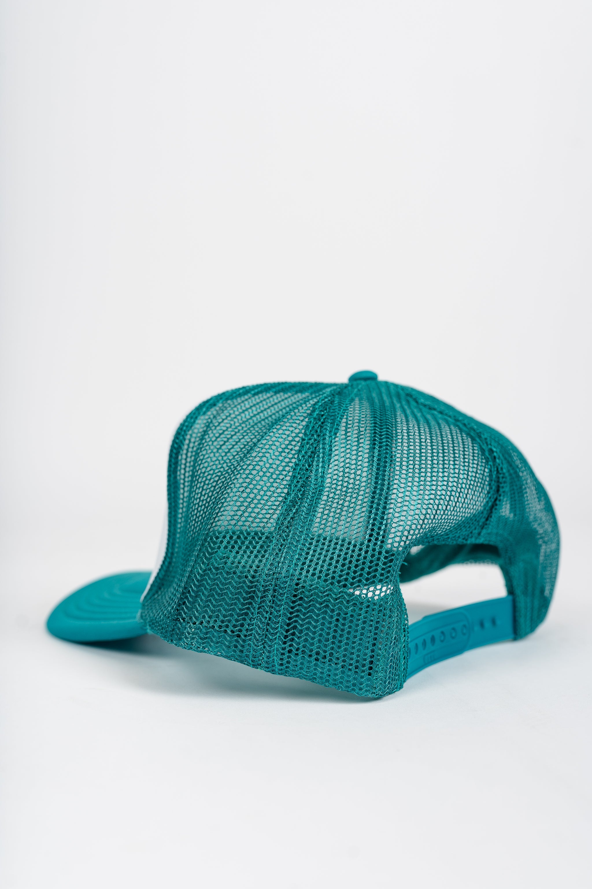 Superline Two Tone Trucker Hat — detail close-up