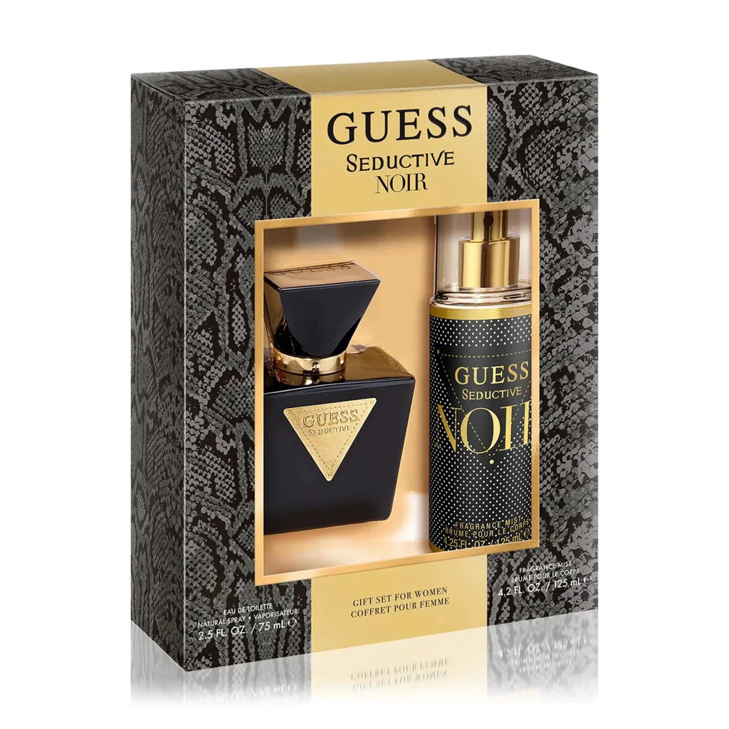 MANDOTOS GUESS Seductive Noir Set Women's EDT — 2.5 oz + 4.2 oz mist bottle product shot