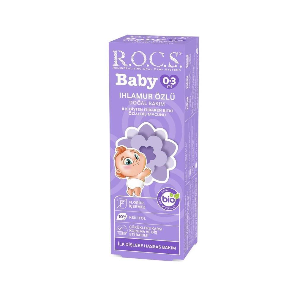 ROCS Baby 0-3 Years Toothpaste 35 ml / Linden Extract