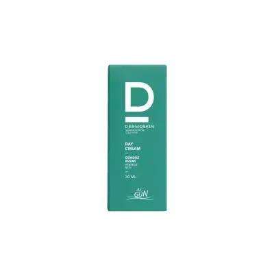 Dermoskin Acnegun Day Cream for Acne-Prone Skin - Natural Skincare, Non-Comedogenic Moisturizer, 1.01 fl oz