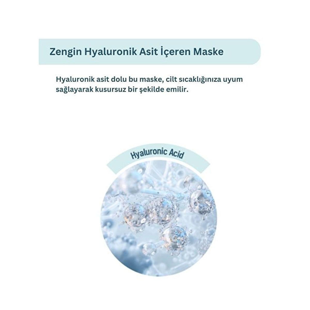 Dermal Korea Hyaluronic Hydrogel Face Mask - Intense Hydration & Nourishment for Dry Skin