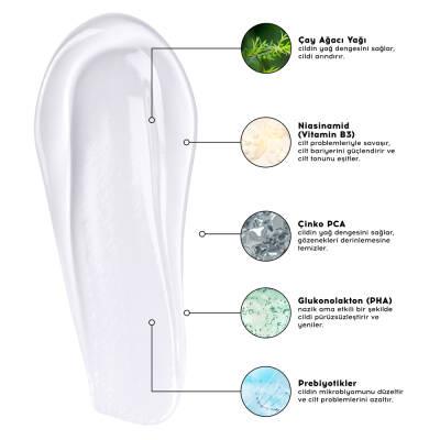 Cream Co. Tea Tree Balance Jelly Cleanser - Gentle Vegan Skincare for Balanced Skin