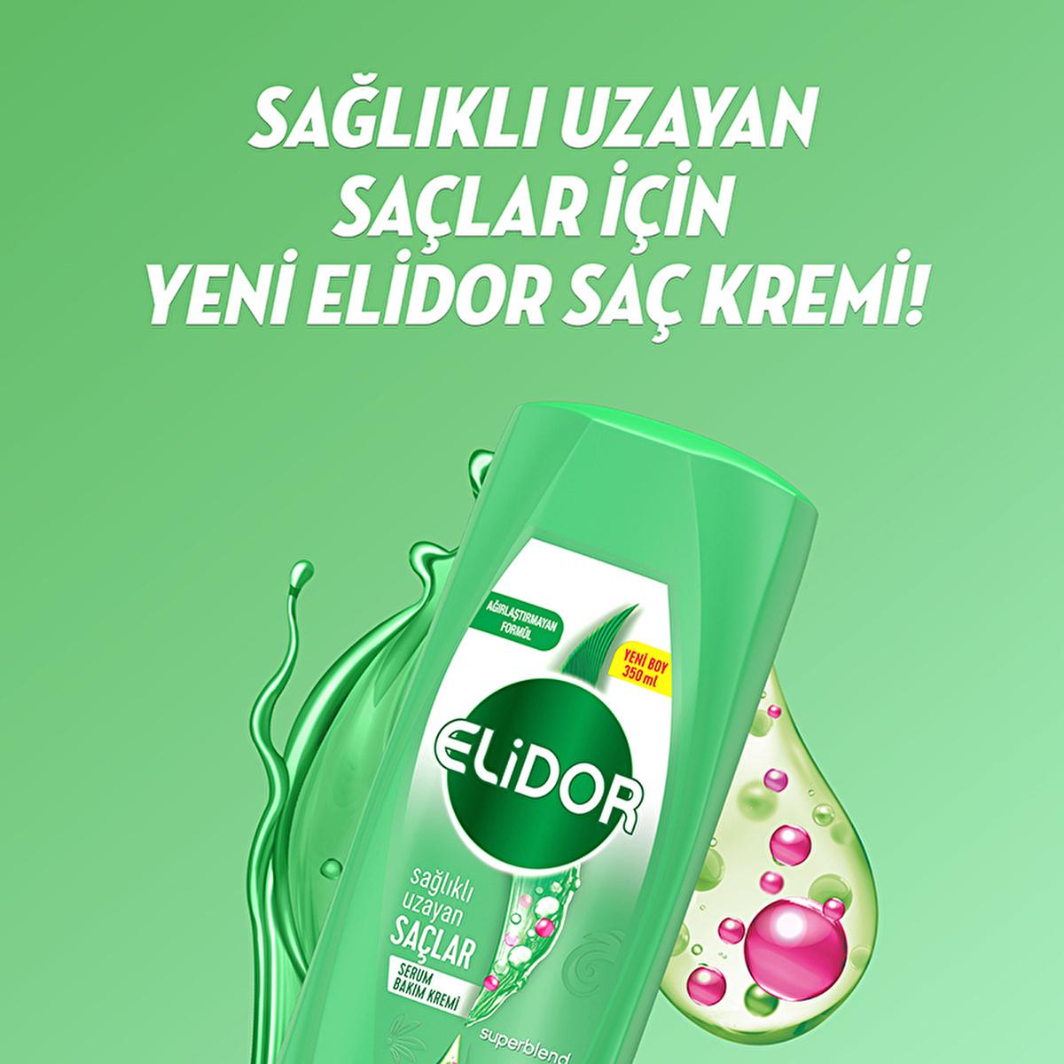 Elidor Healthy Hair Growth Conditioner: Biotin, Argan Oil & Keratin, Strengthens Hair & Reduces Breakage (11.83 fl oz)