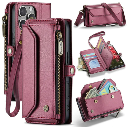 iPhone 16 Pro RFID Multi-Function Wallet Case