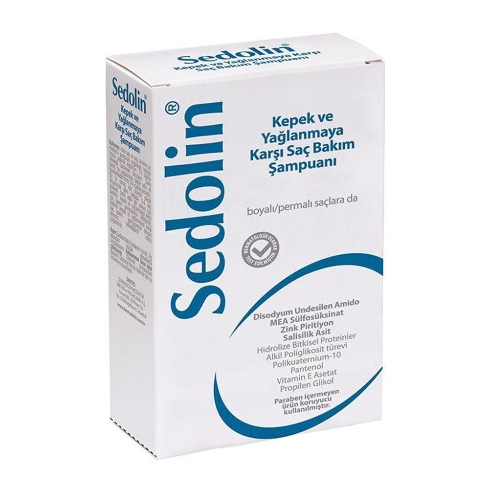 Sedolin Anti-Dandruff Shampoo for Oily Hair, Color-Safe, 150ml - Gentle Care for Scalp Irritation