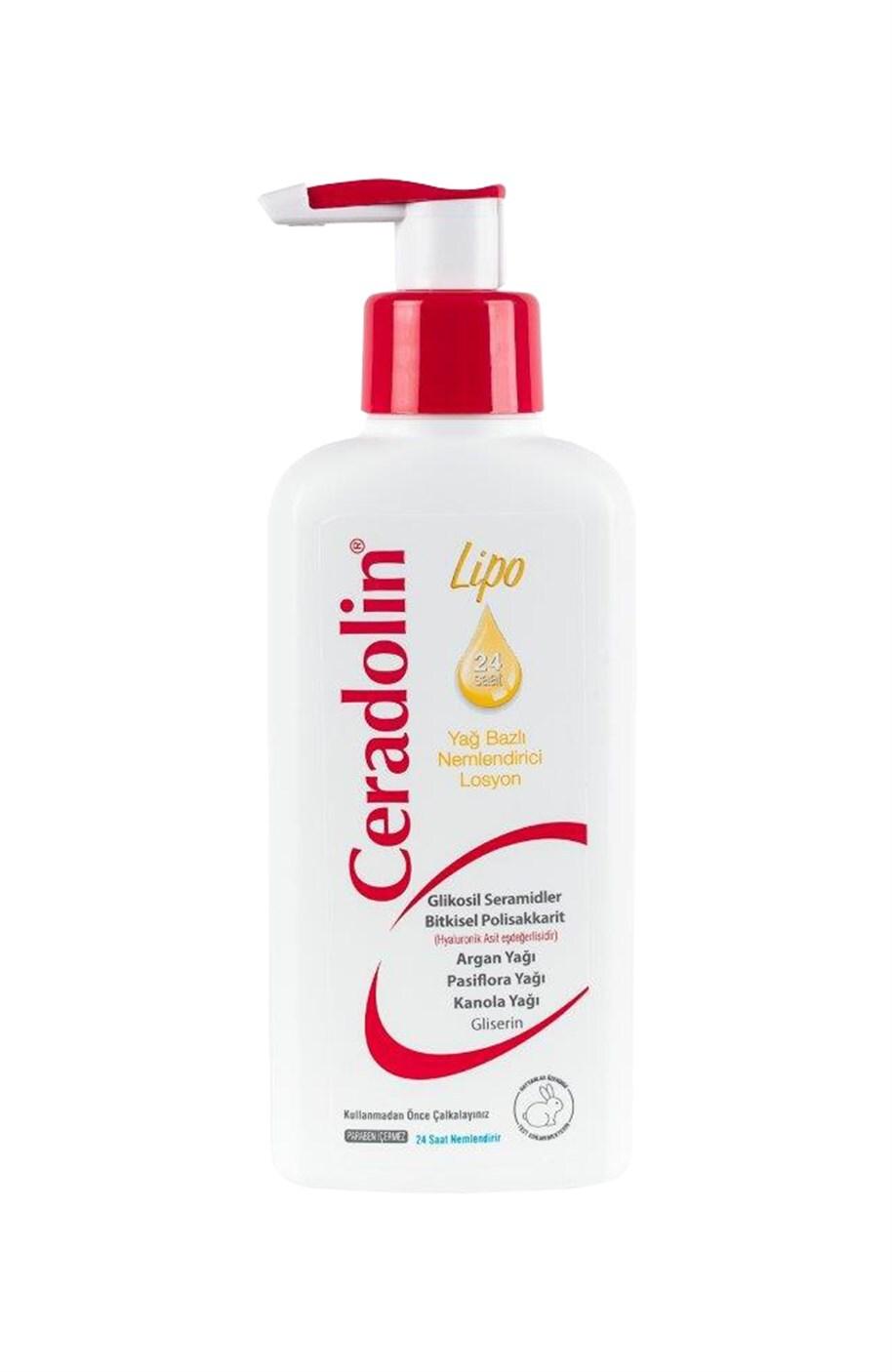 Ceradolin Moisturizing Lotion - Oil-Based Hydrating Skincare for Dry Skin, Non-Greasy, Plant-Based Ingredients
