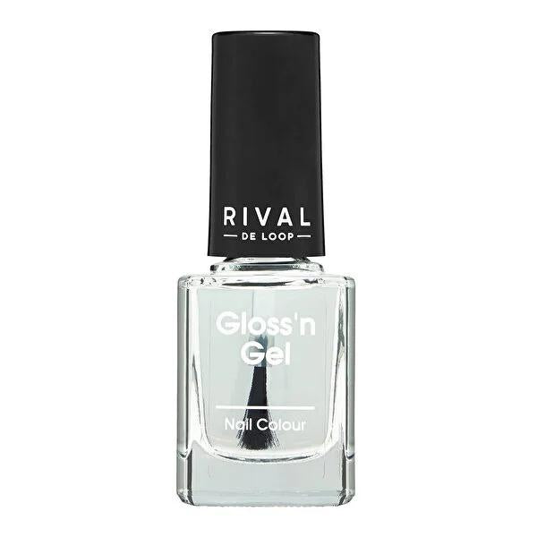 Rival de Loop Nail Polish Gloss'n Gel No.03 - Long-Lasting, High Coverage Lip Gloss with Shiny Finish
