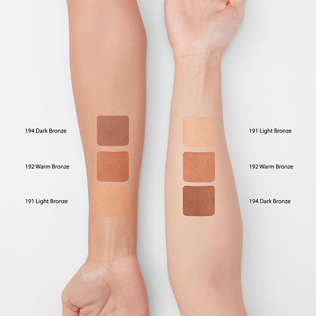 LYKD Bronzer 194 Dark Bronze - Highly Pigmented Bronzing Makeup for Natural-Looking Glow and Contouring