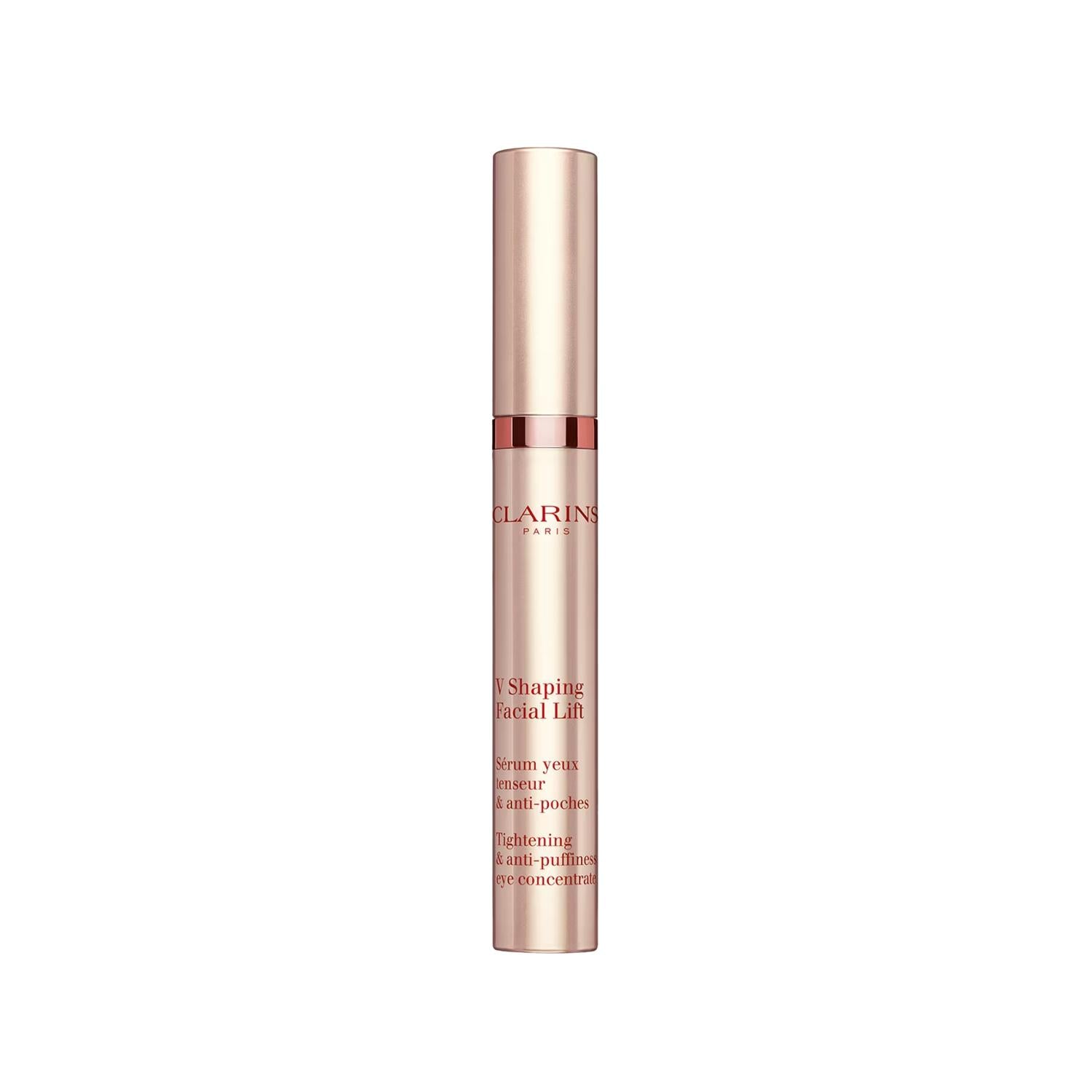 Clarins V Shaping Facial Lift Eye Concentrate: Firming, Lifting, Anti-Aging Facial Eye Serum for Wrinkles & Sculpted Look - 15ml