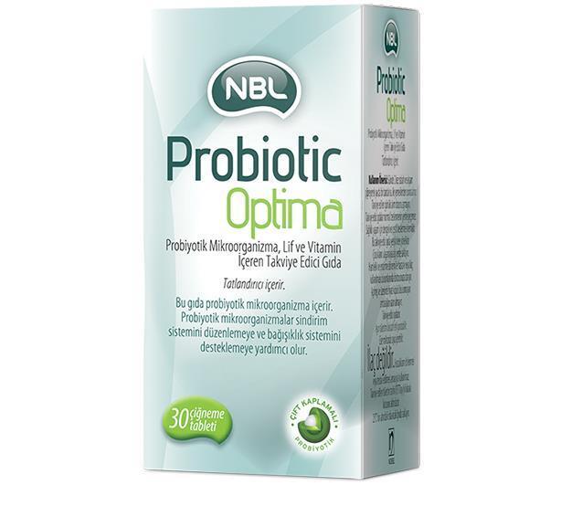 Nbl Probiotic Optima - Dietary Supplement | 30 Tablets