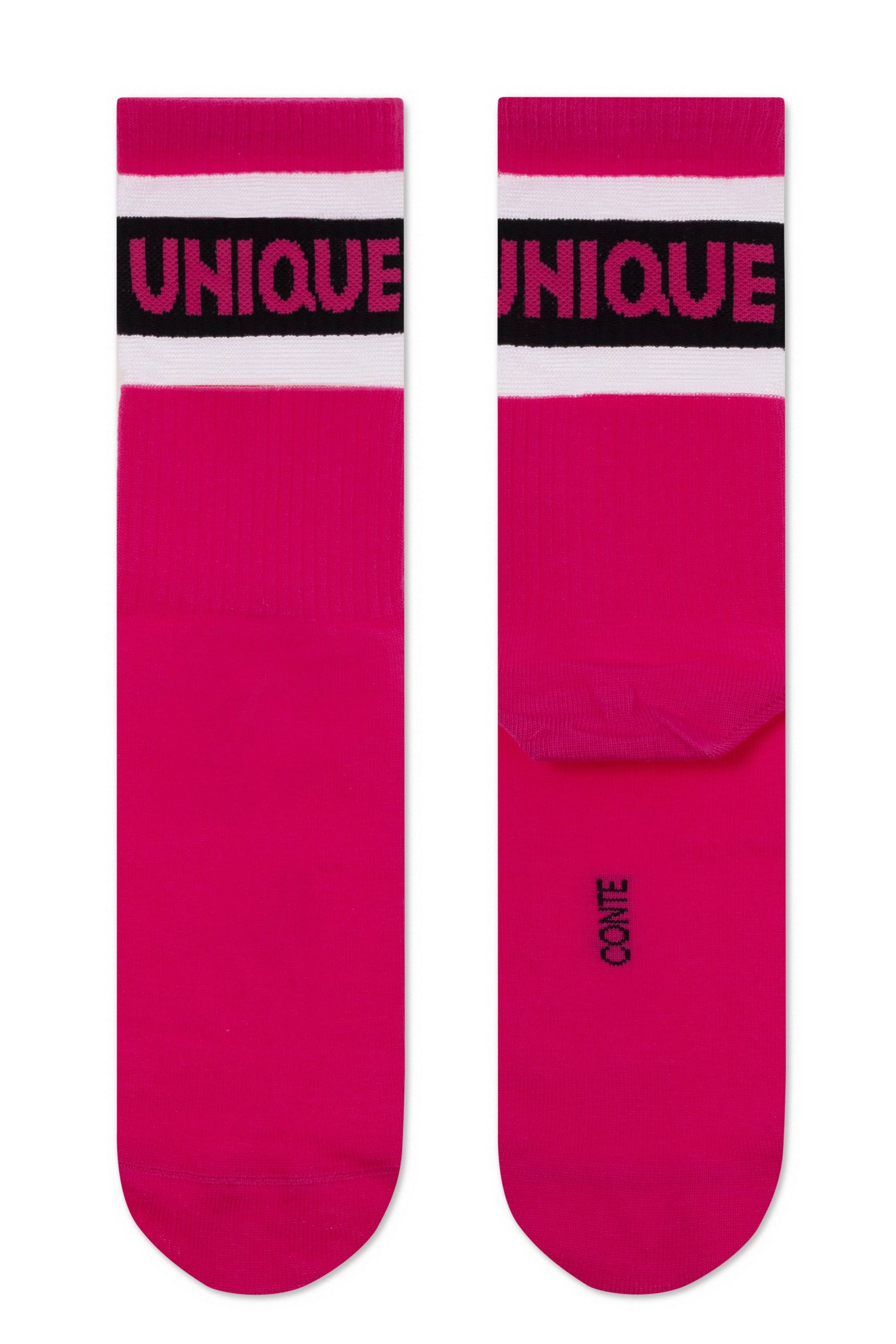 TheRanok.com Conte Cotton Long Socks Active 156 - "Unique" — side view