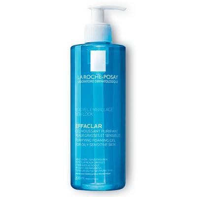 La Roche-Posay Effaclar: Oil Control & Acne Defense Facial Cleansing Gel - 400ml | Deep Pore Cleanser with Salicylic Acid