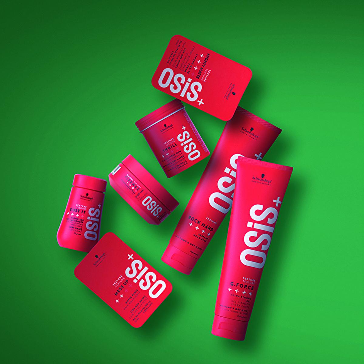 Osis G. Force Strong Control Hair Gel - Extra Strong Hold, Non-Flaking, 5.07 fl oz