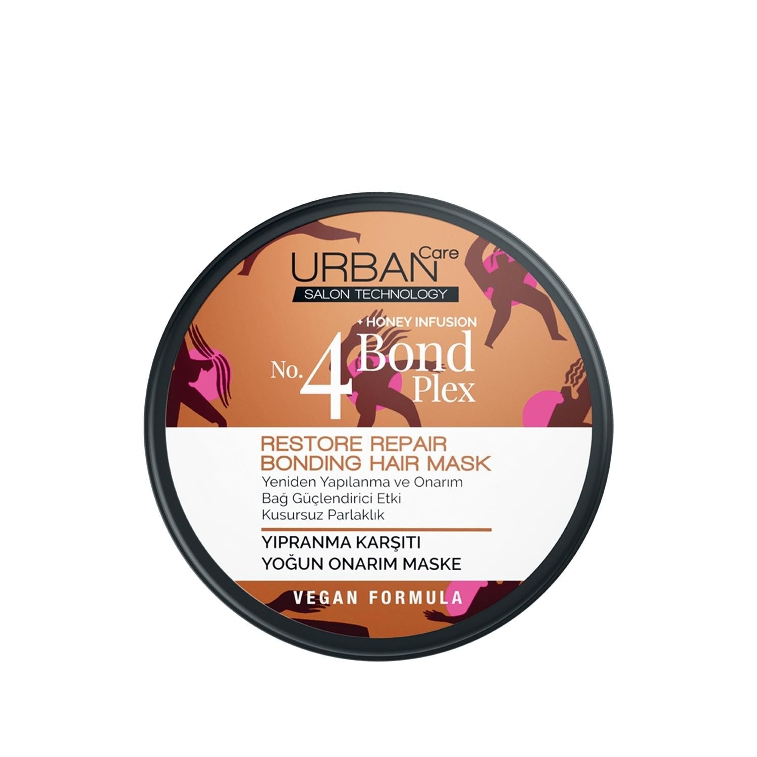 Urban Care Bond Plex Hair Repair Mask - Sulfate-Free, Vegan, Cruelty-Free, 7.78 fl oz