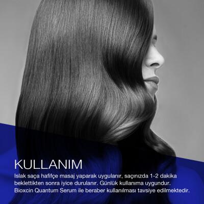 Bioxcin Quantum Shampoo for Dry-Normal Hair - Nourishing, Moisturizing, Argan Oil & Keratin Enriched