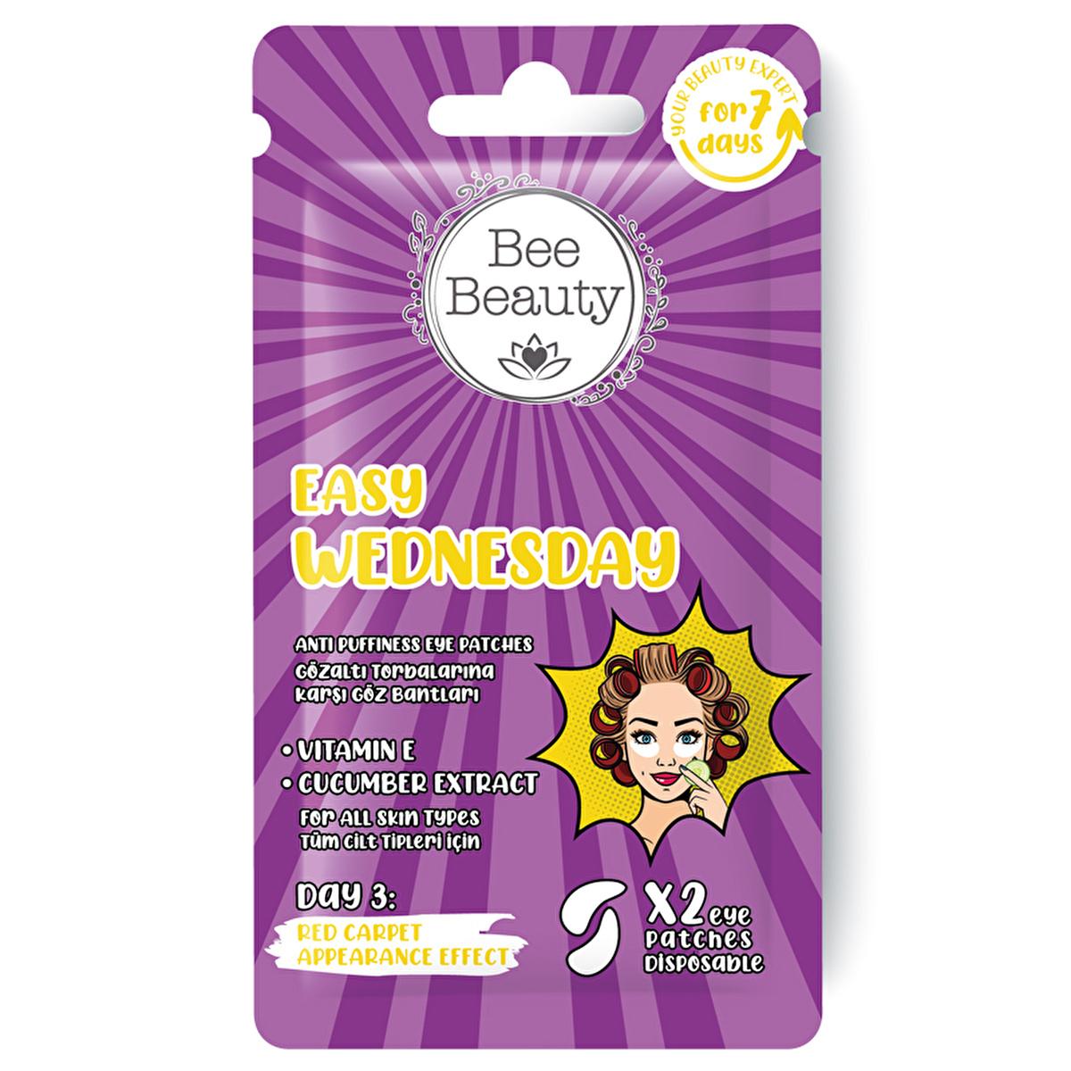 Bee Beauty 7-Day Skincare Mask Set for Face, Hands, and Feet - Comprehensive Facial and Body Care Routine
