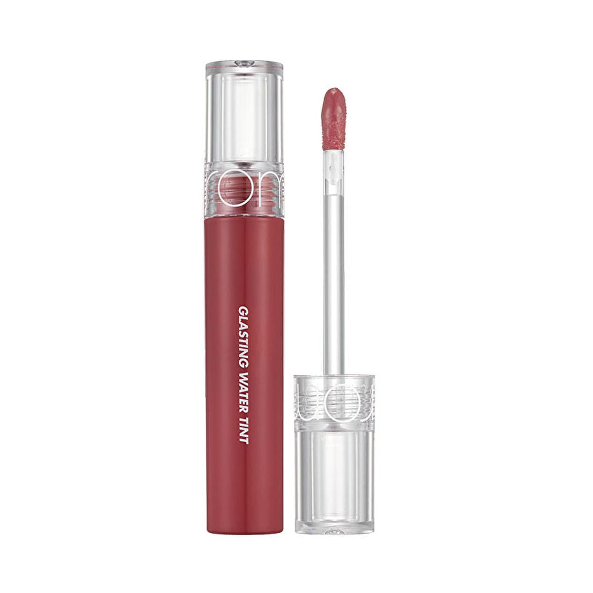 rom&nd Glasting Water Tint: Rose Stream - Hydrating, Non-Sticky & Glossy Lip Gloss for Vibrant Color & Plump Lips