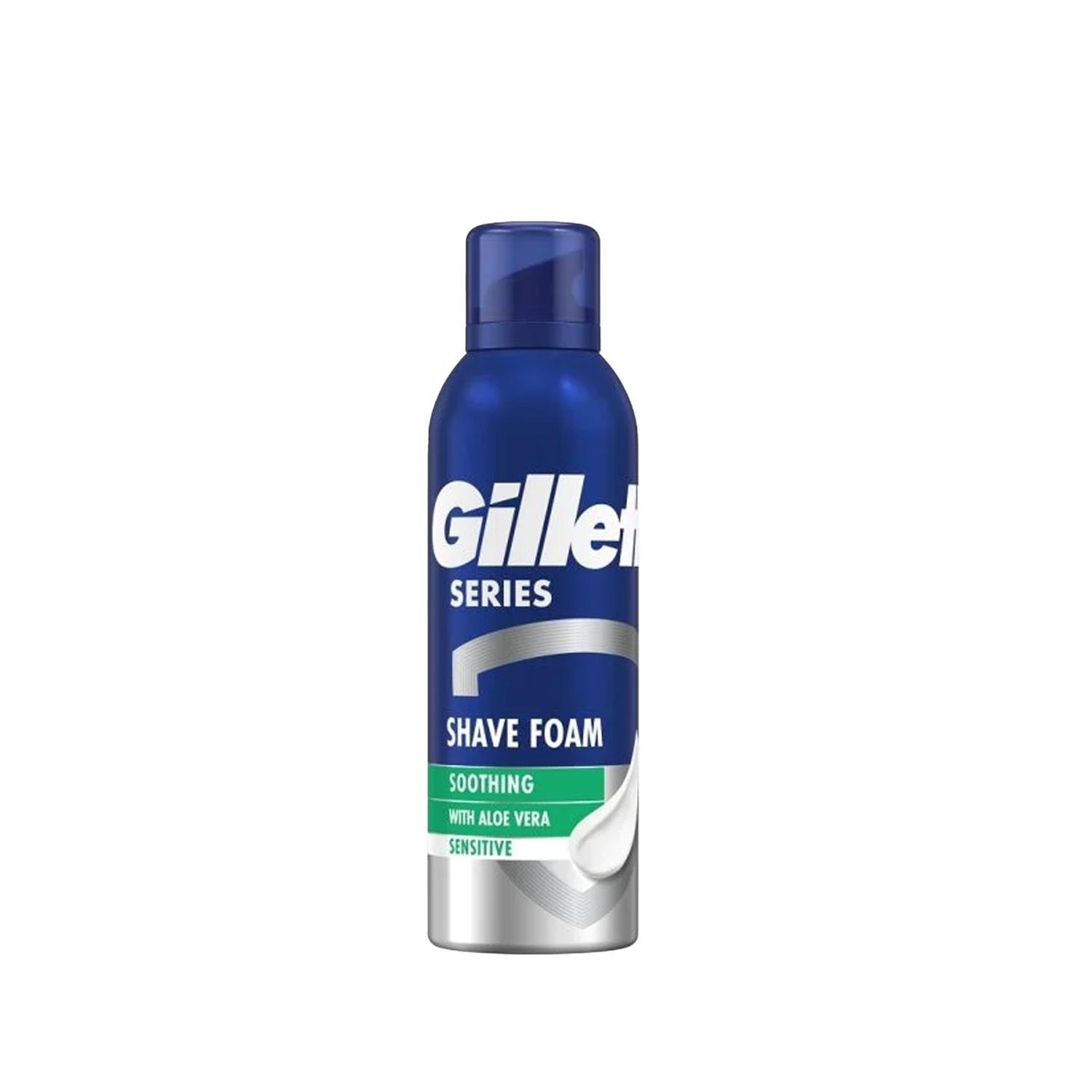Gillette Soothing Shaving Cream for Sensitive Skin - 6.76 fl oz, Gentle & Comfortable Shave