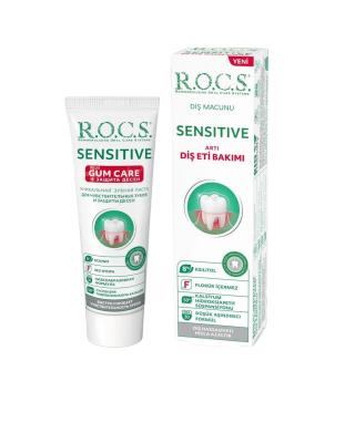 R.O.C.S. Sensitive Gum Care Toothpaste - Fluoride-Free