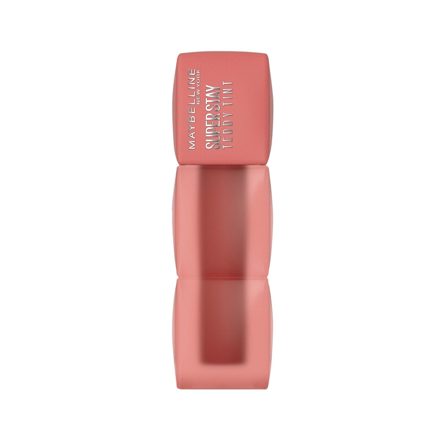 Maybelline Super Stay Teddy Tint 15 Skinny Dip: Long-Lasting Matte Liquid Lip Tint for All-Day Color & Affordable Beauty