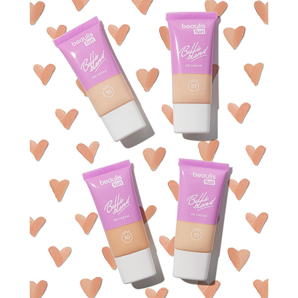 Beaulis BB Cream Natural Finish Makeup with SPF 10 Sun Protection - Lightweight Coverage, Multi-Shade