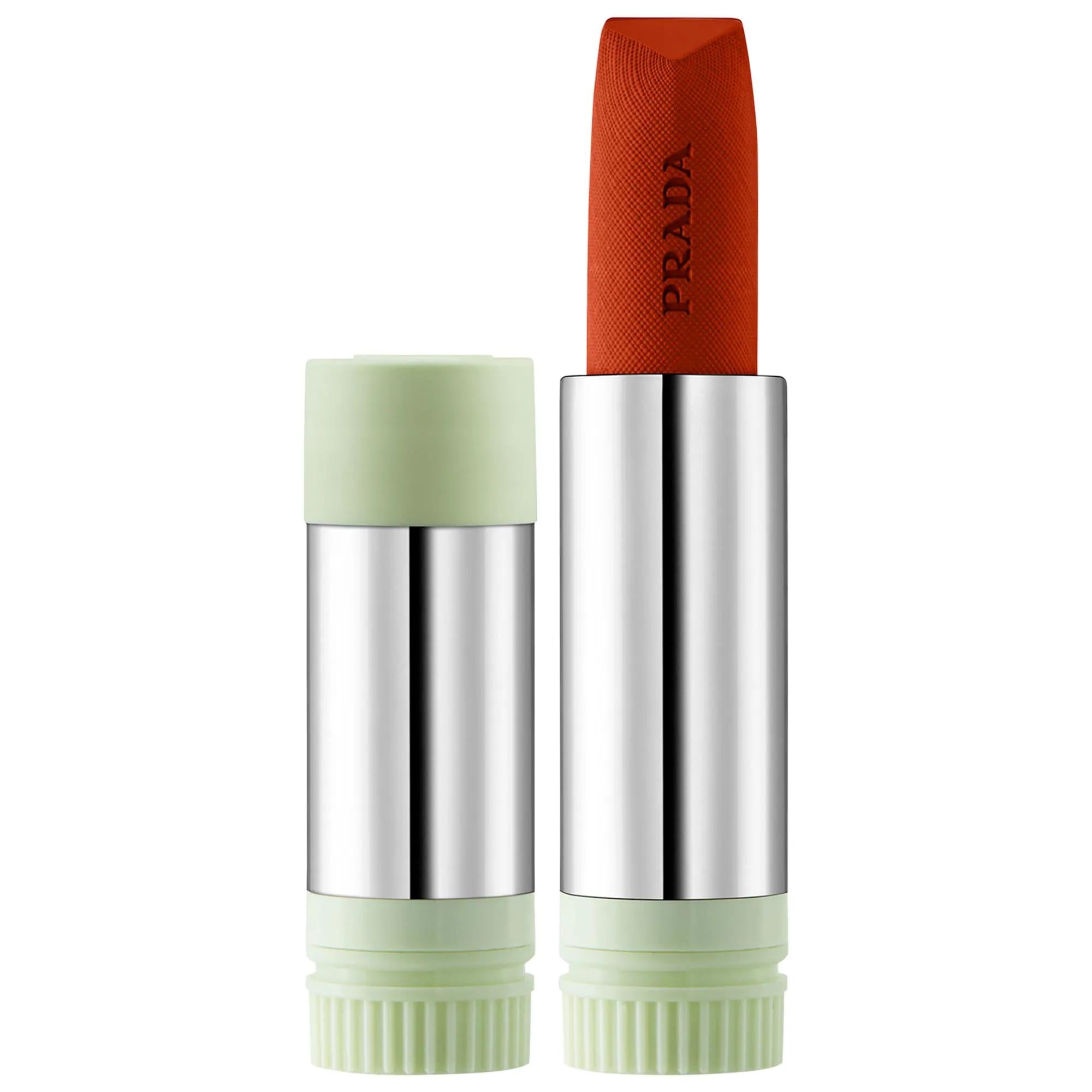Monochrome Hyper Matte Refillable Lipstick - Long Lasting Matte Lip Color with Jojoba Oil & Bifidus Extract