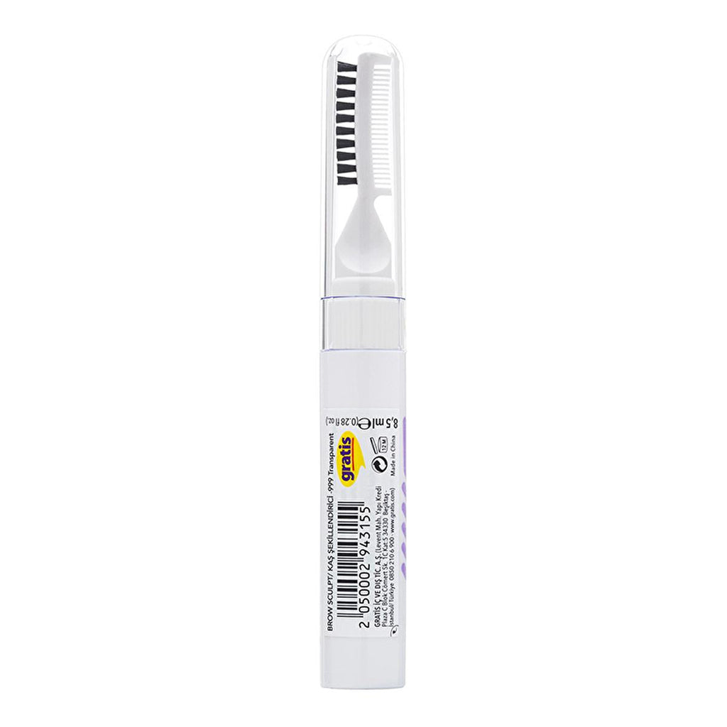 LYKD Eyebrow Shaping Tool - Dual-Function Brush & Comb for Groomed Brows, Eyebrow Brush, Eyebrow Comb, Beauty Tool